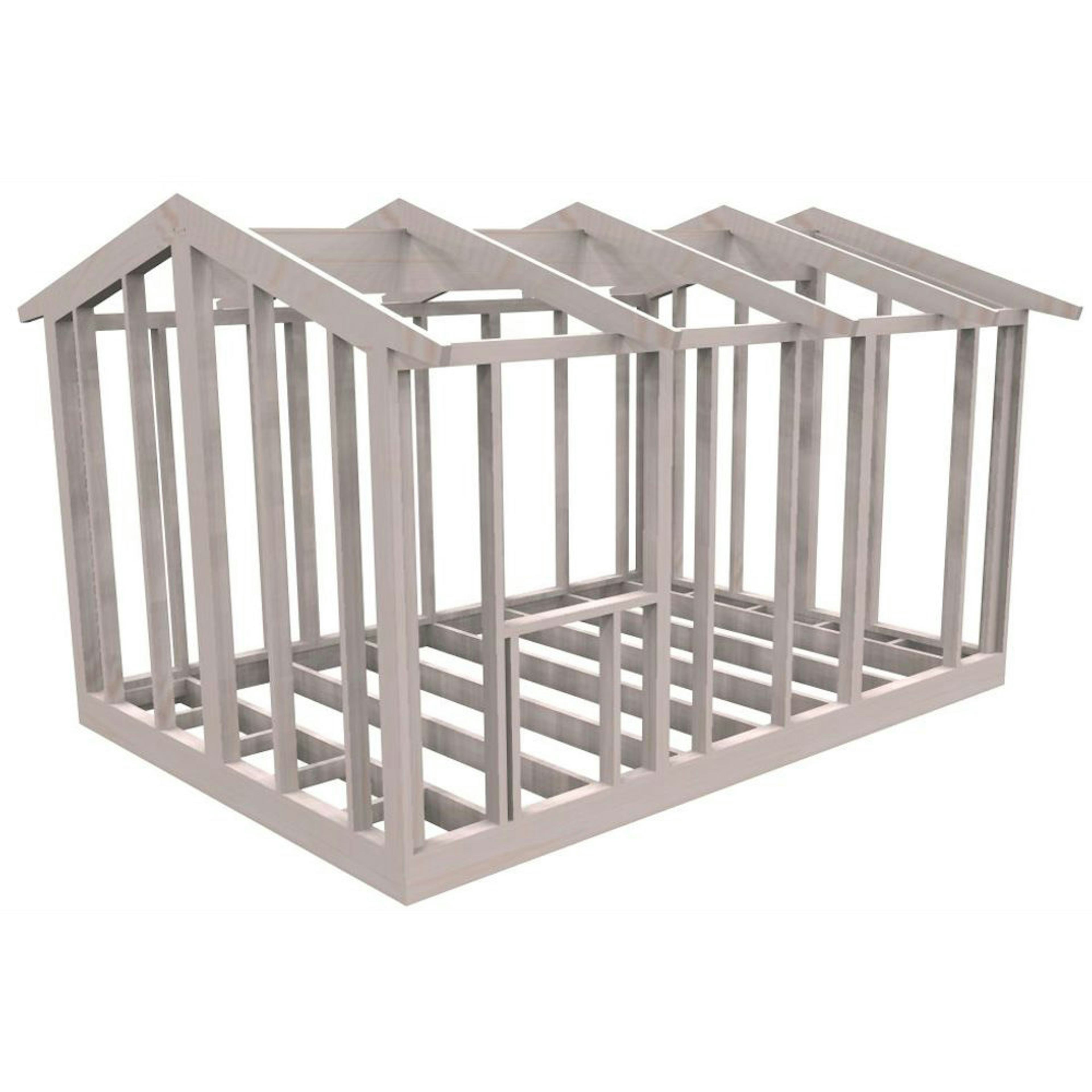 Friggebodsstomme Byggstommar 16 grader 4500x3190 mm Färdiga Sektioner