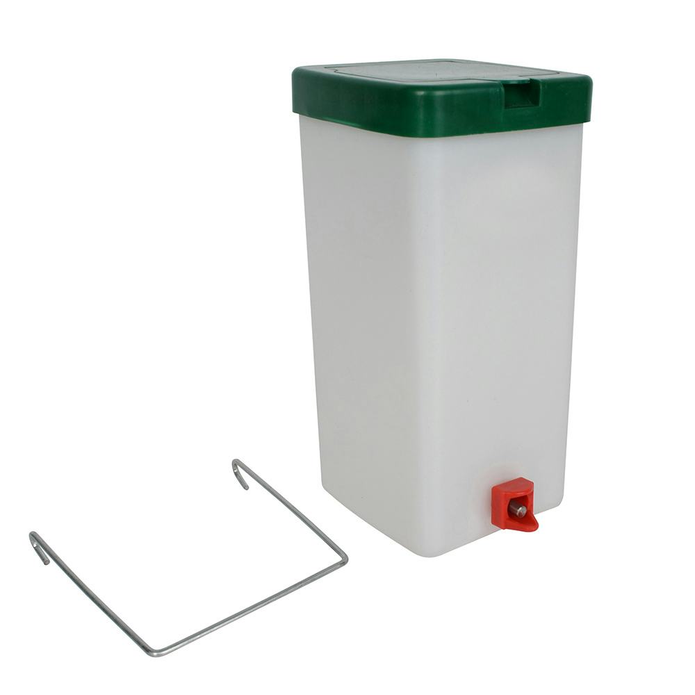 Vattenautomat Gaun 1L Hängande Nippel Grön/Vit