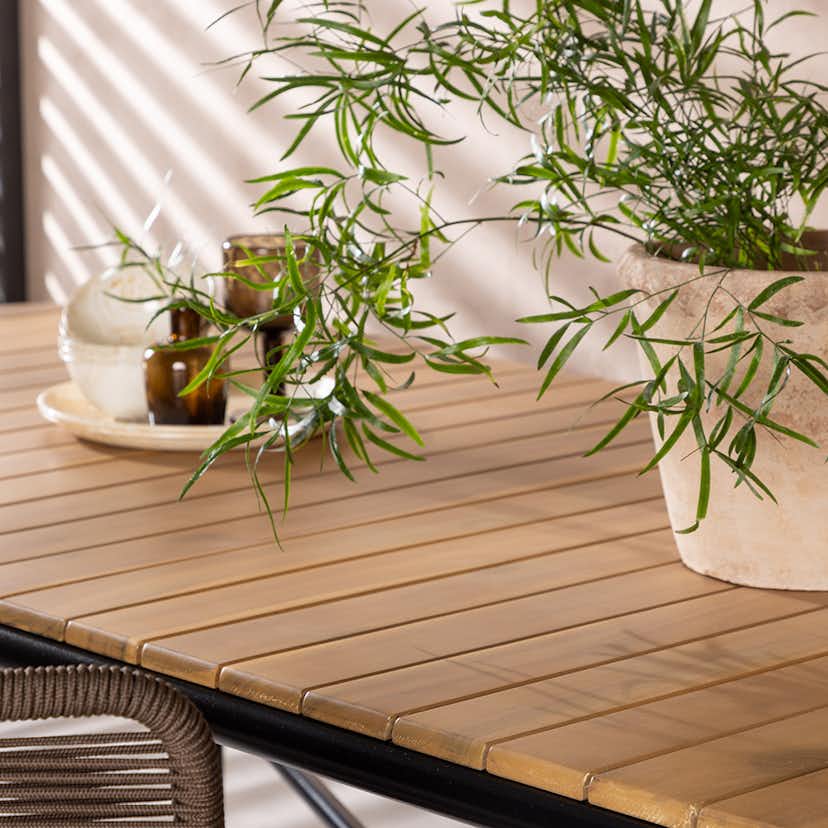 Matbord Venture Home Holmbeck 90x200x75