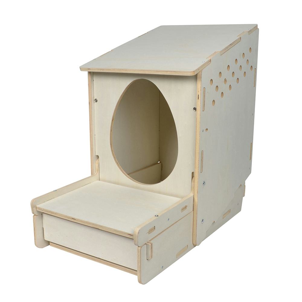 Ruvnäste Gaun i Trä för Inomhusbruk