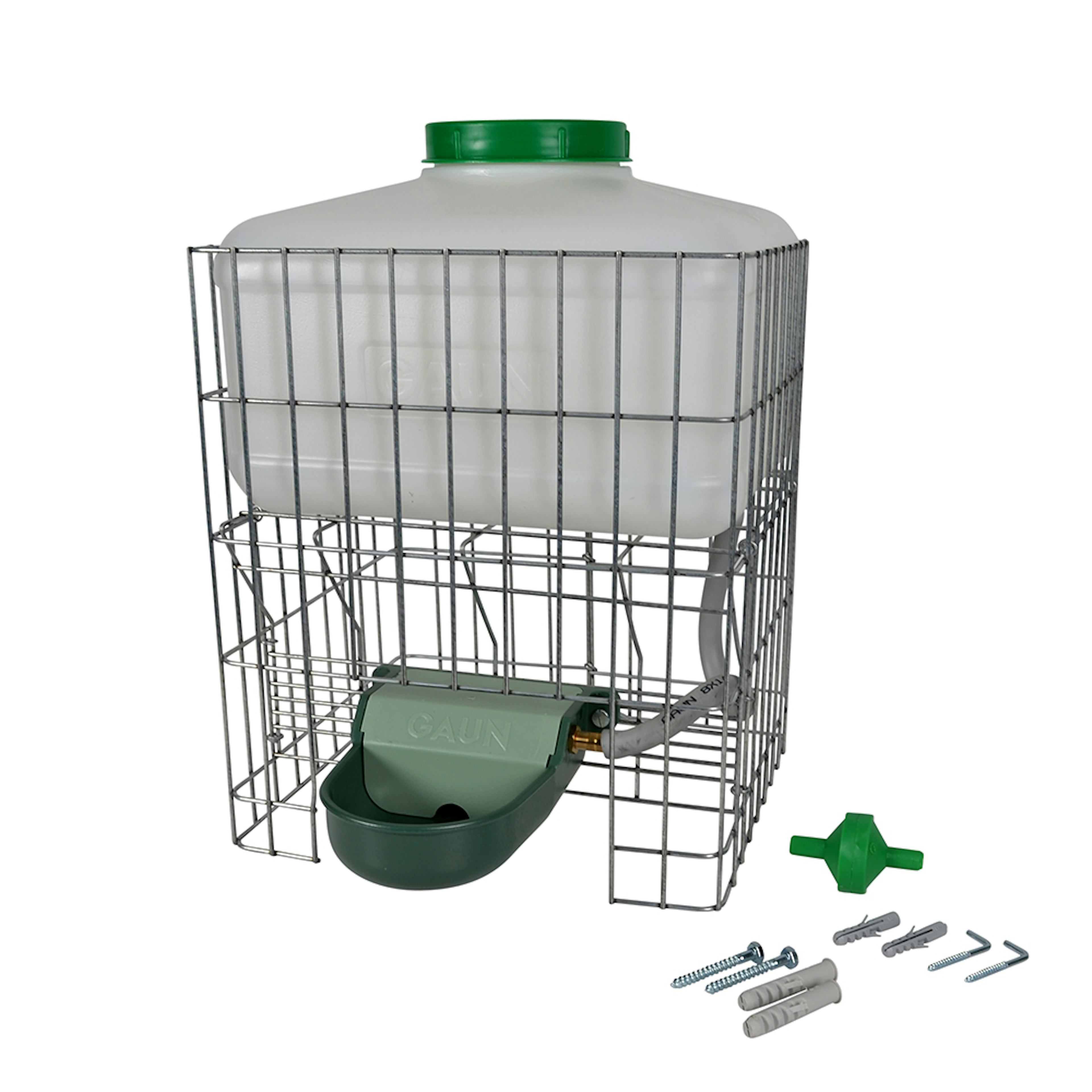 Vattenautomat Gaun med ställning och kopp