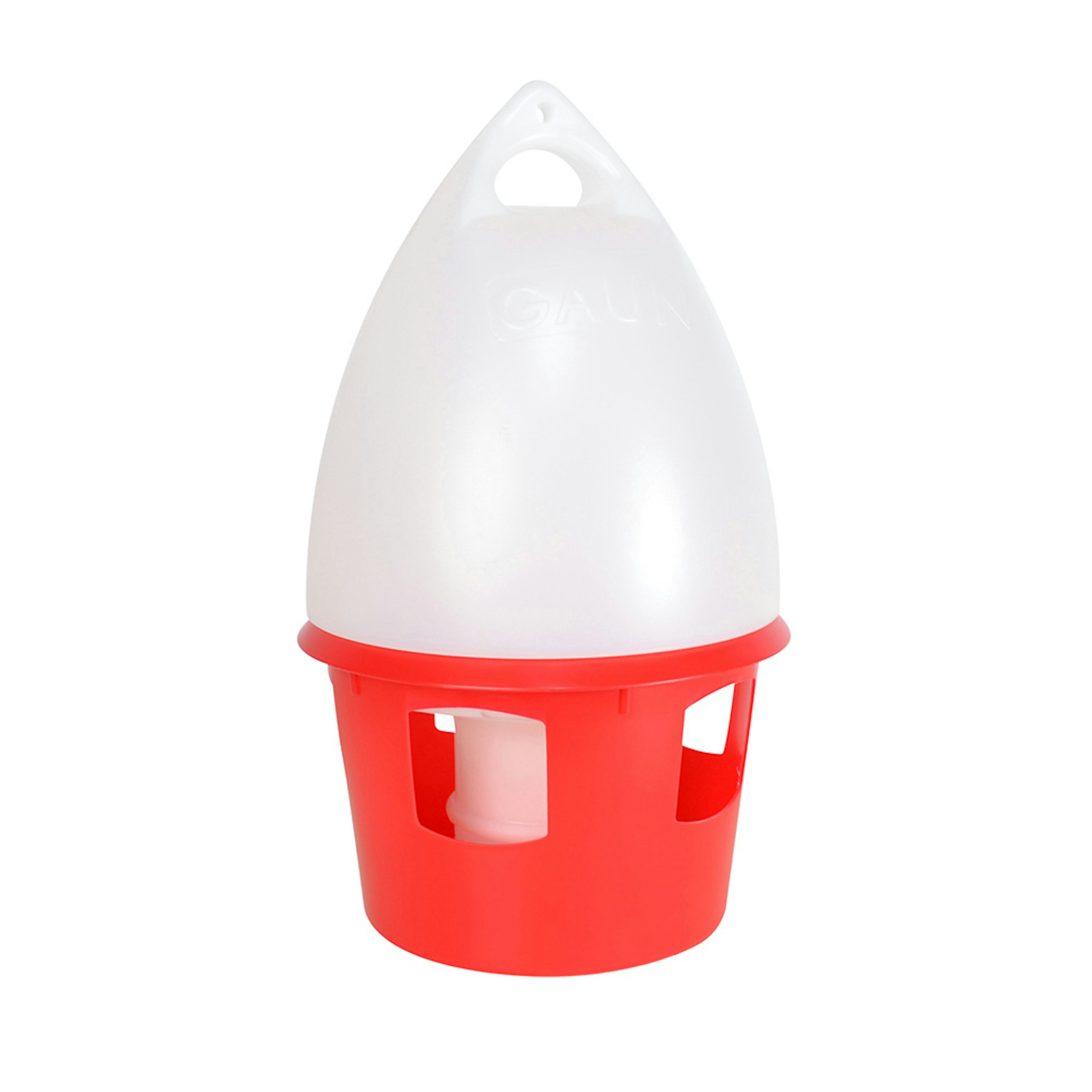 Foderautomat Gaun Vatten För Duvor Röd 12L