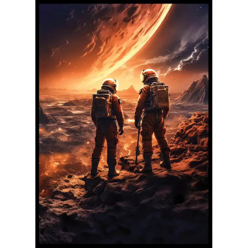 Poster Gallerix Space Astronauts