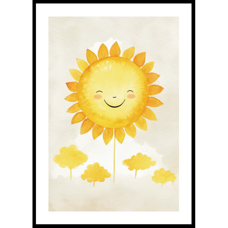 Poster Gallerix Smiling Sun