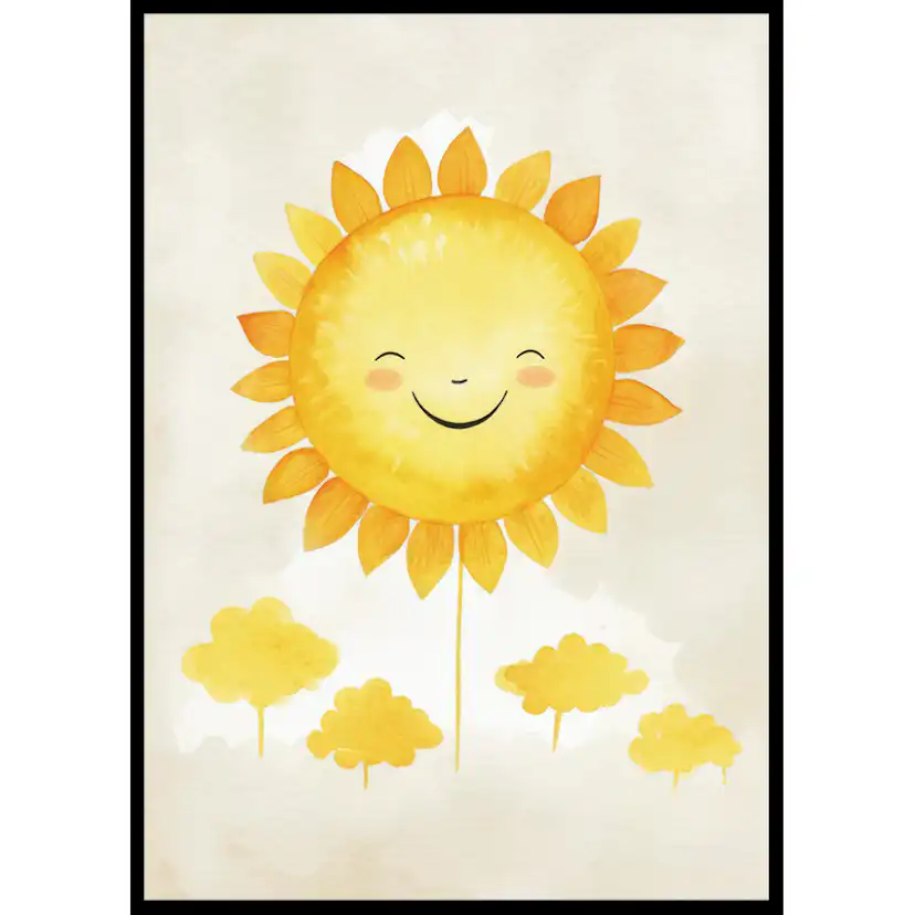Poster Gallerix Smiling Sun