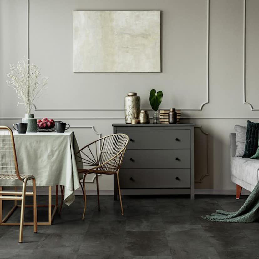 Vinylklick Gerflor Senso Premium Clic Shale Black