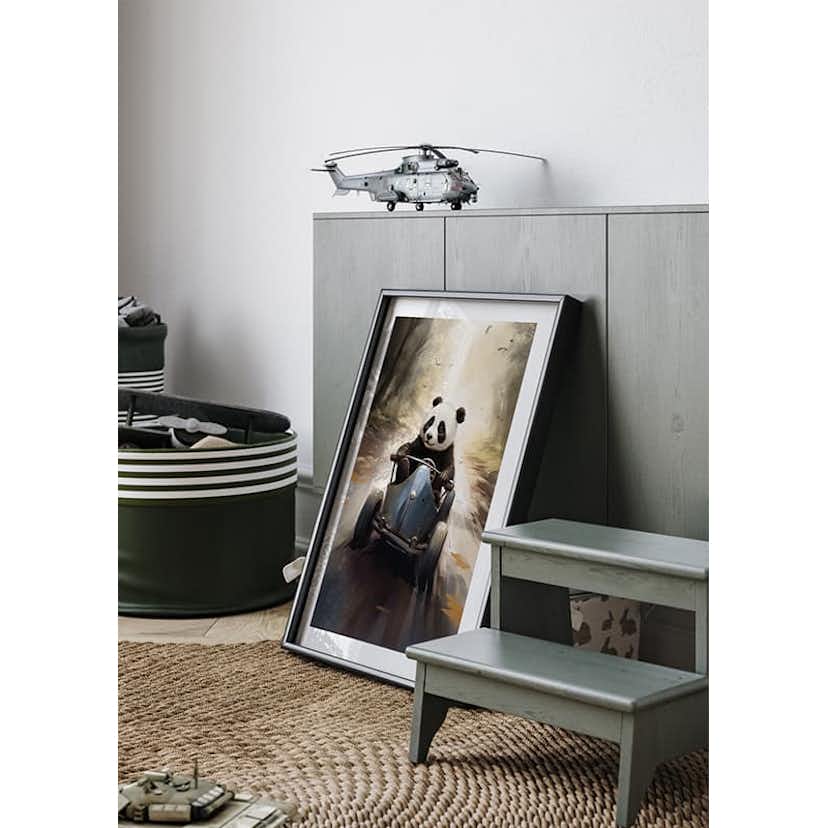 Poster Gallerix Panda Race Driver