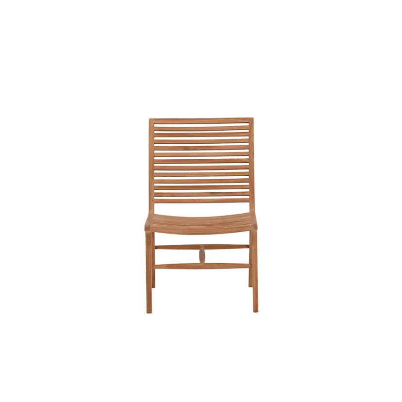 Loungestol Venture Home Ribbon Utomhusstol i Naturfärgad Teak