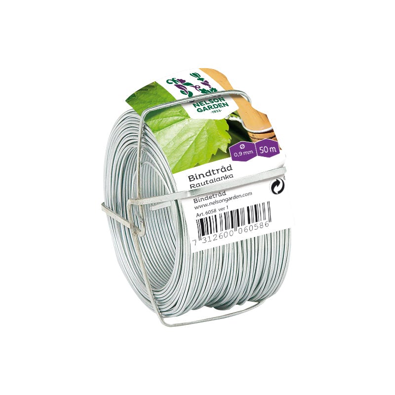 Bindtråd Nelson Garden Galvaniserad 0,9 mm ø 50 m