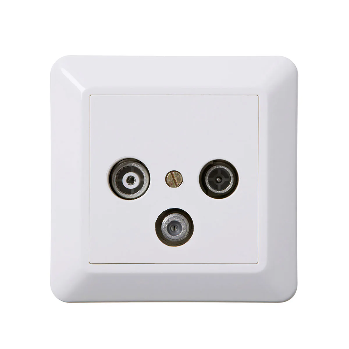 Antennuttag Elko Med Satelitutgång RS Renvit