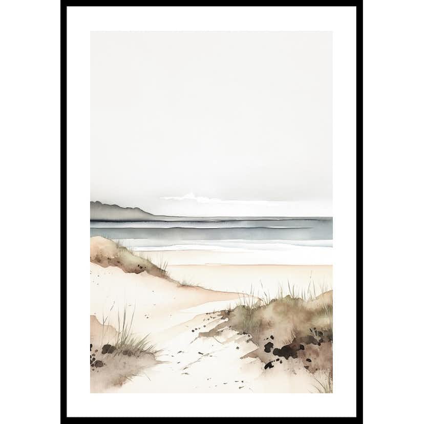 Poster Gallerix Dunes By The Ocean