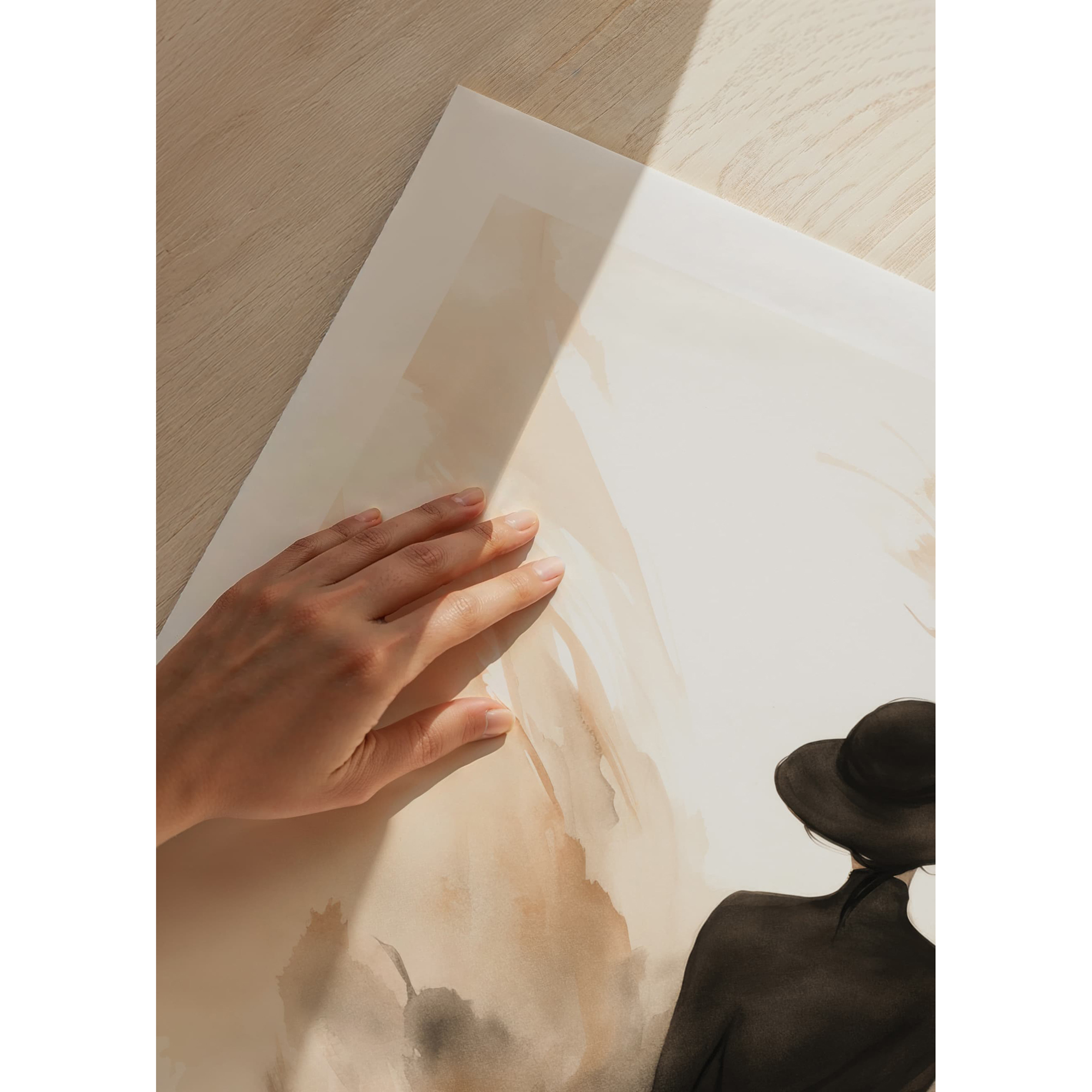 Poster Gallerix Silhouette Of A Woman No2