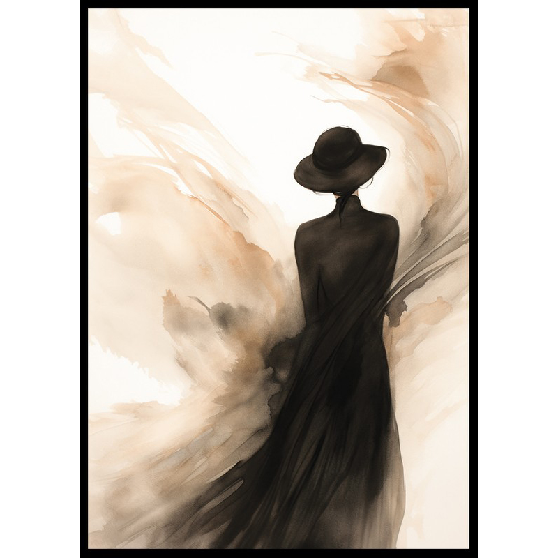 Poster Gallerix Silhouette Of A Woman No2