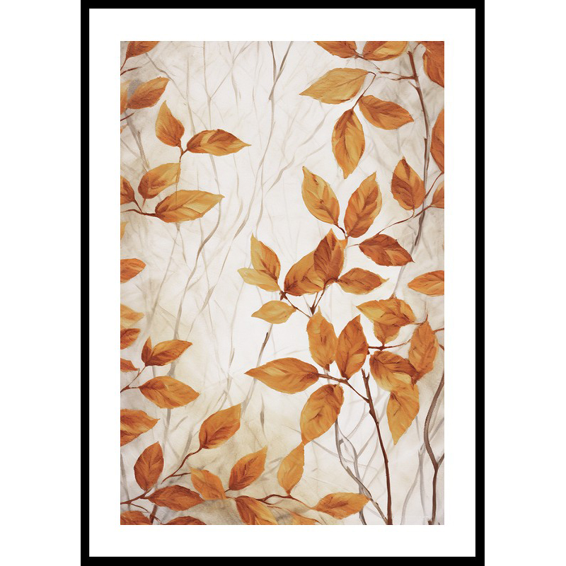 Poster Gallerix Branches And Leaves