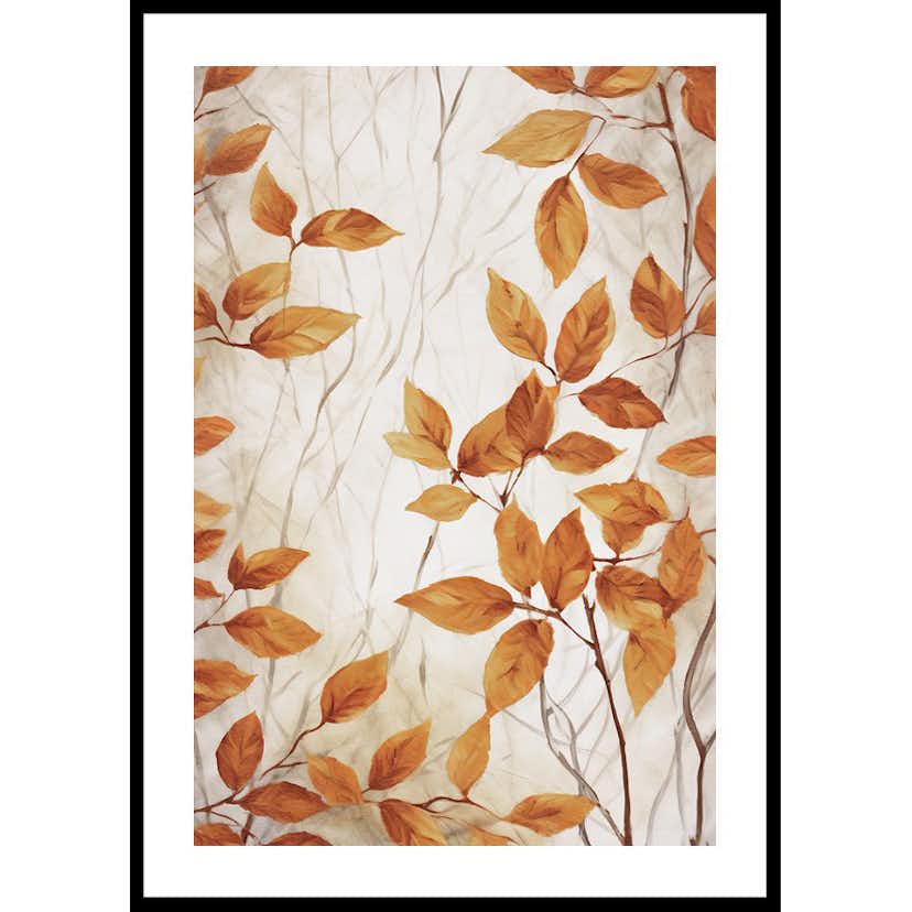 Poster Gallerix Branches And Leaves