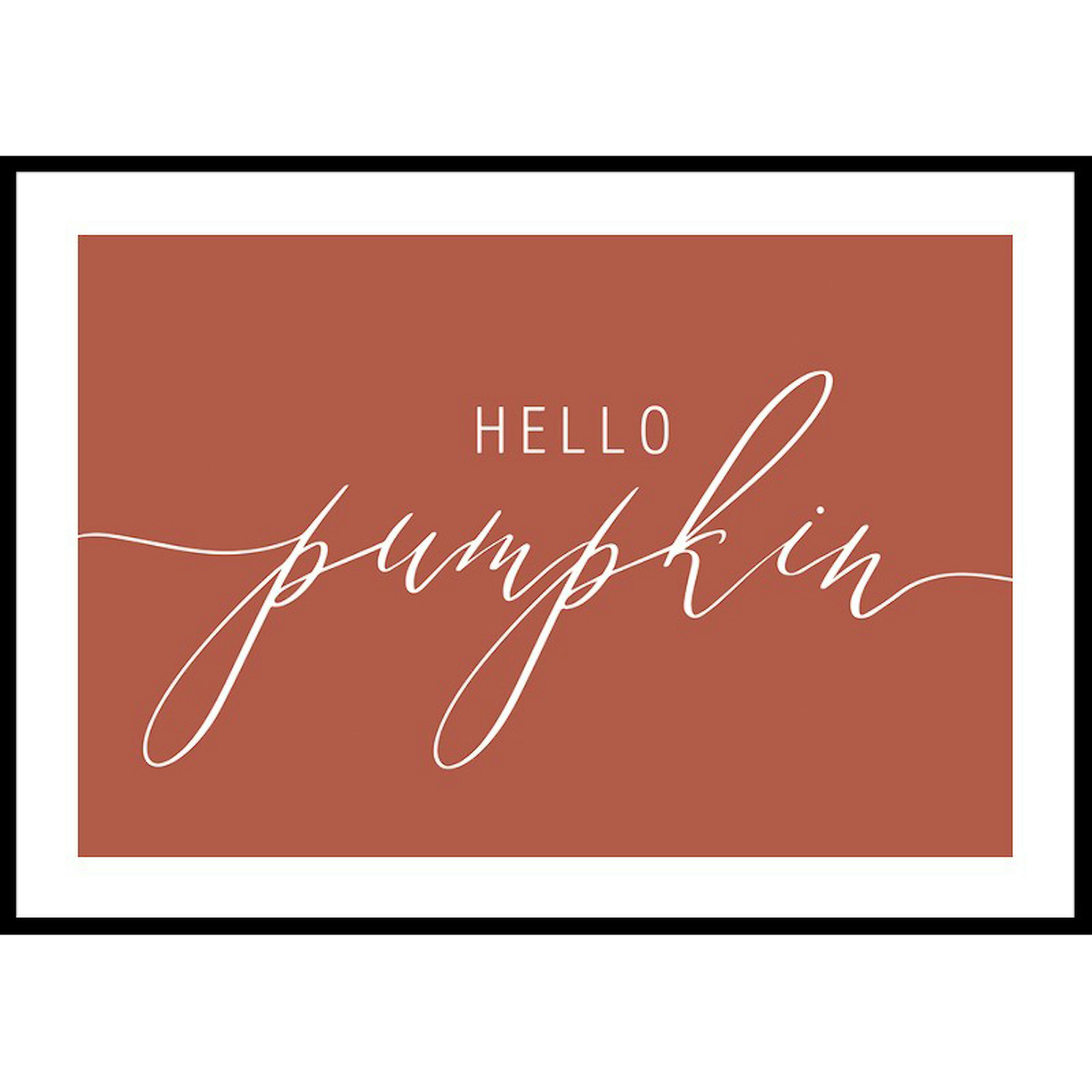 Poster Gallerix Hello Pumpkin