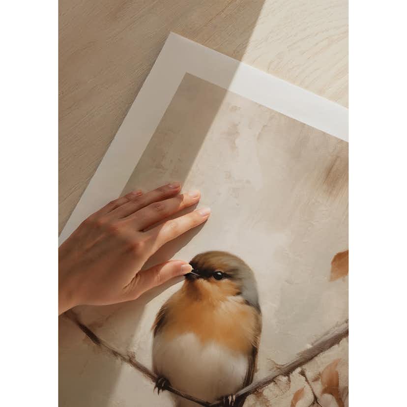 Poster Gallerix Bird On Branch