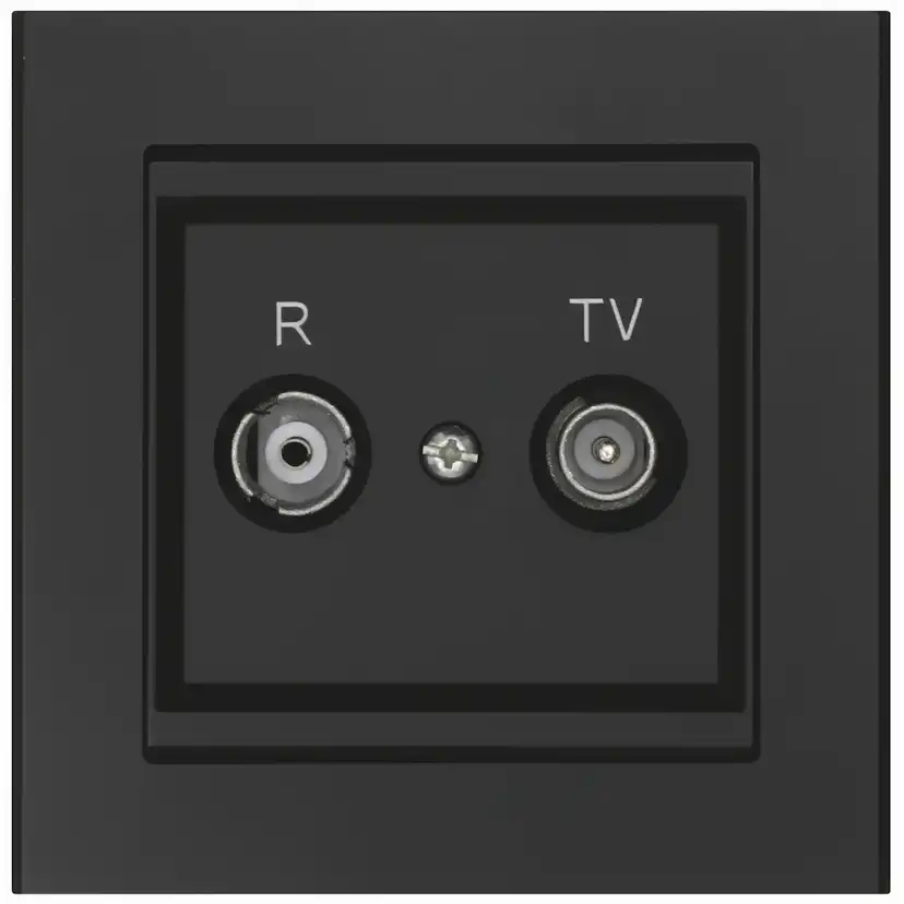 Slututtag Malmbergs Optima Radio/Tv Svart