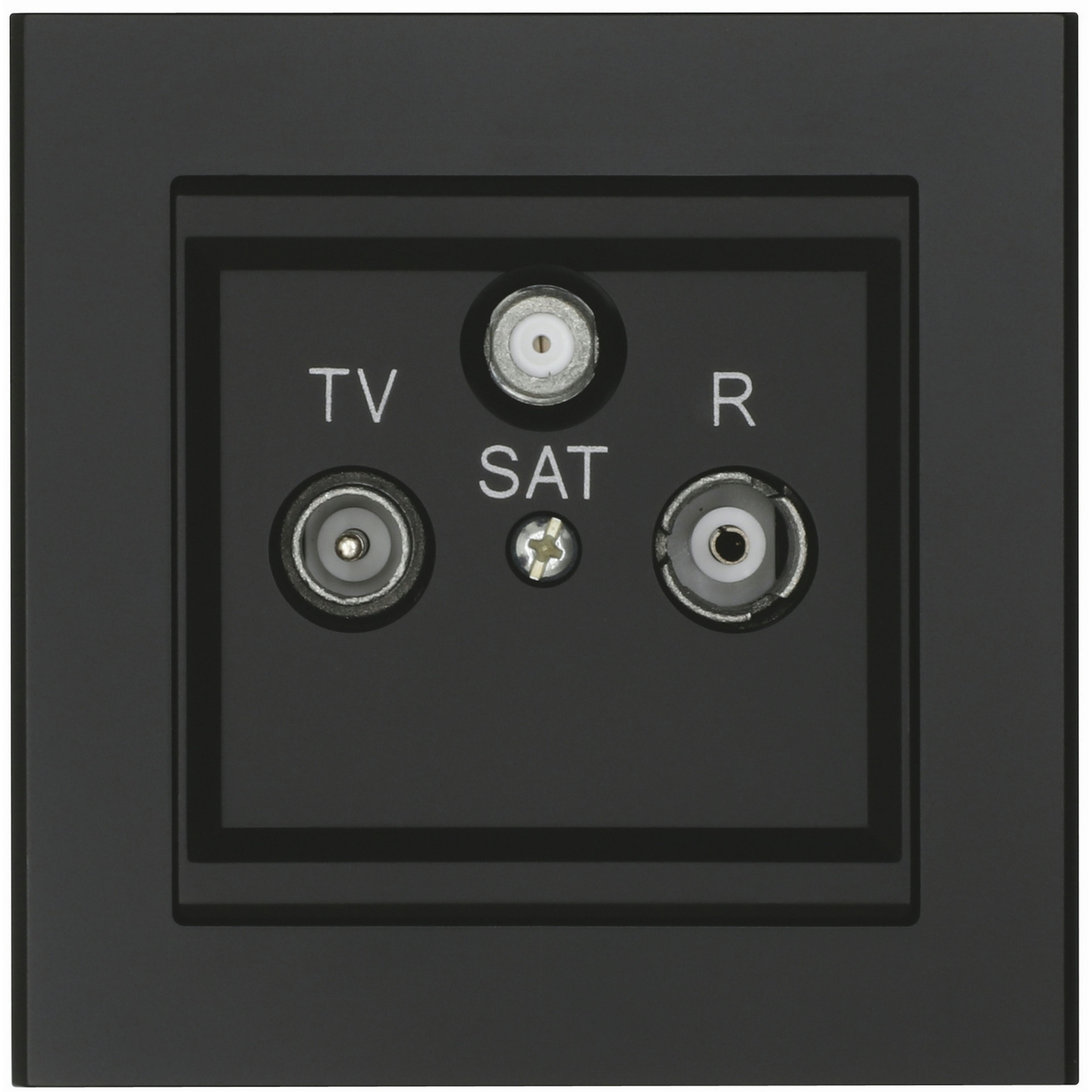 Slututtag Malmbergs Optima Radio/Tv/Satellit Svart