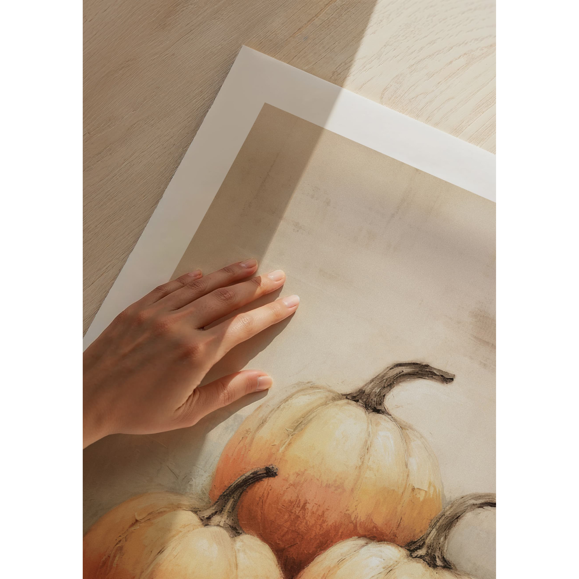 Poster Gallerix Autumn Pumpkins No2