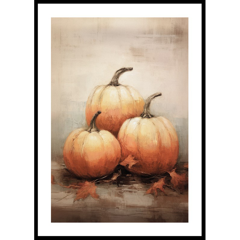 Poster Gallerix Autumn Pumpkins No2