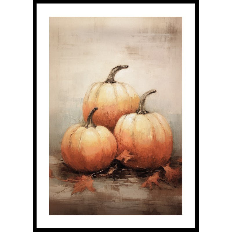 Poster Gallerix Autumn Pumpkins No2