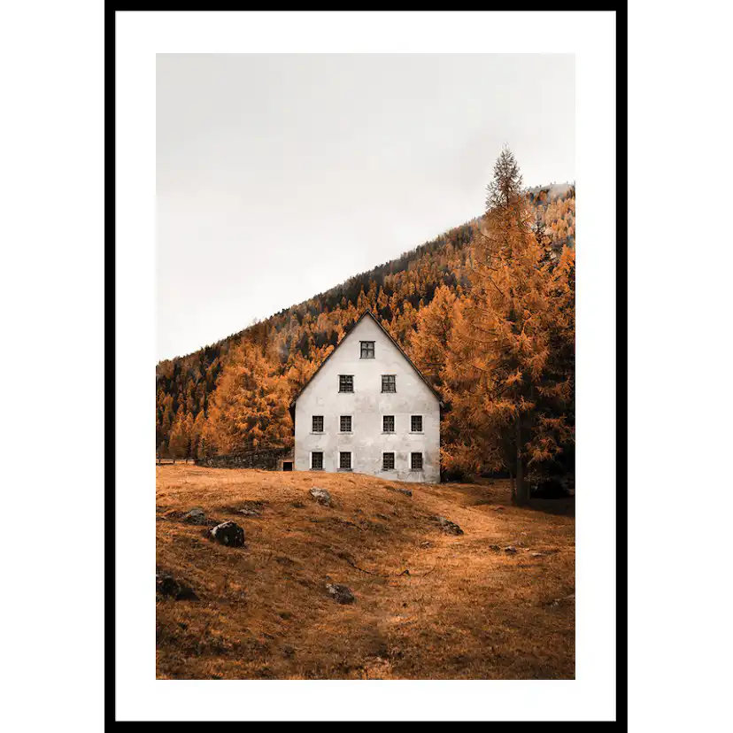 Poster Gallerix House In Autumn