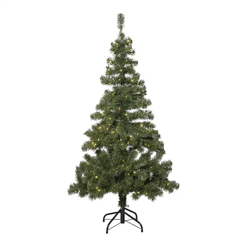 Plastgran Star Trading Ottawa med LED-belysning 150 cm