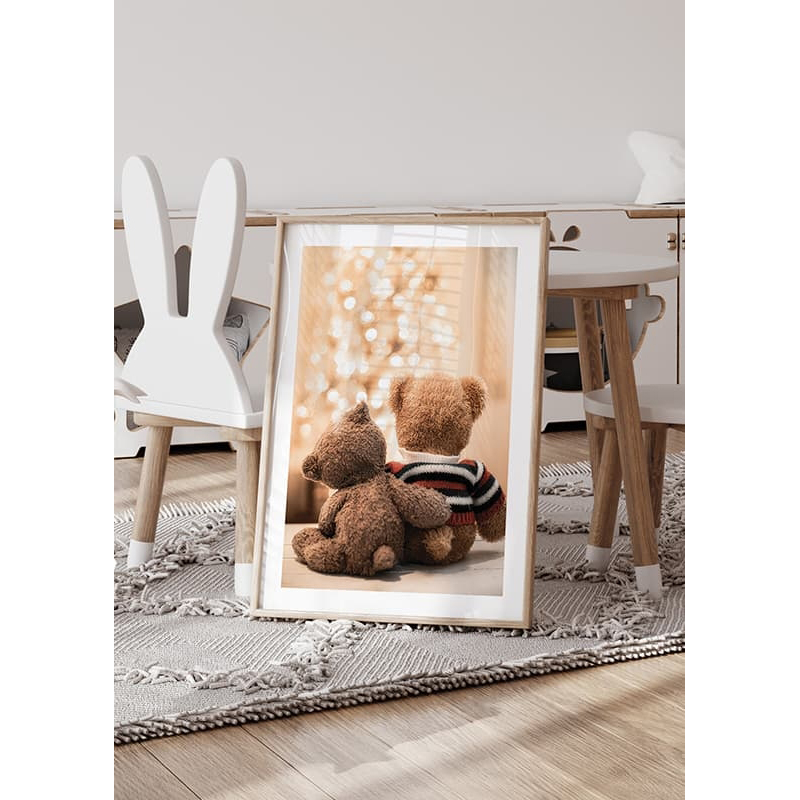 Poster Gallerix Teddy Bears By Christmas