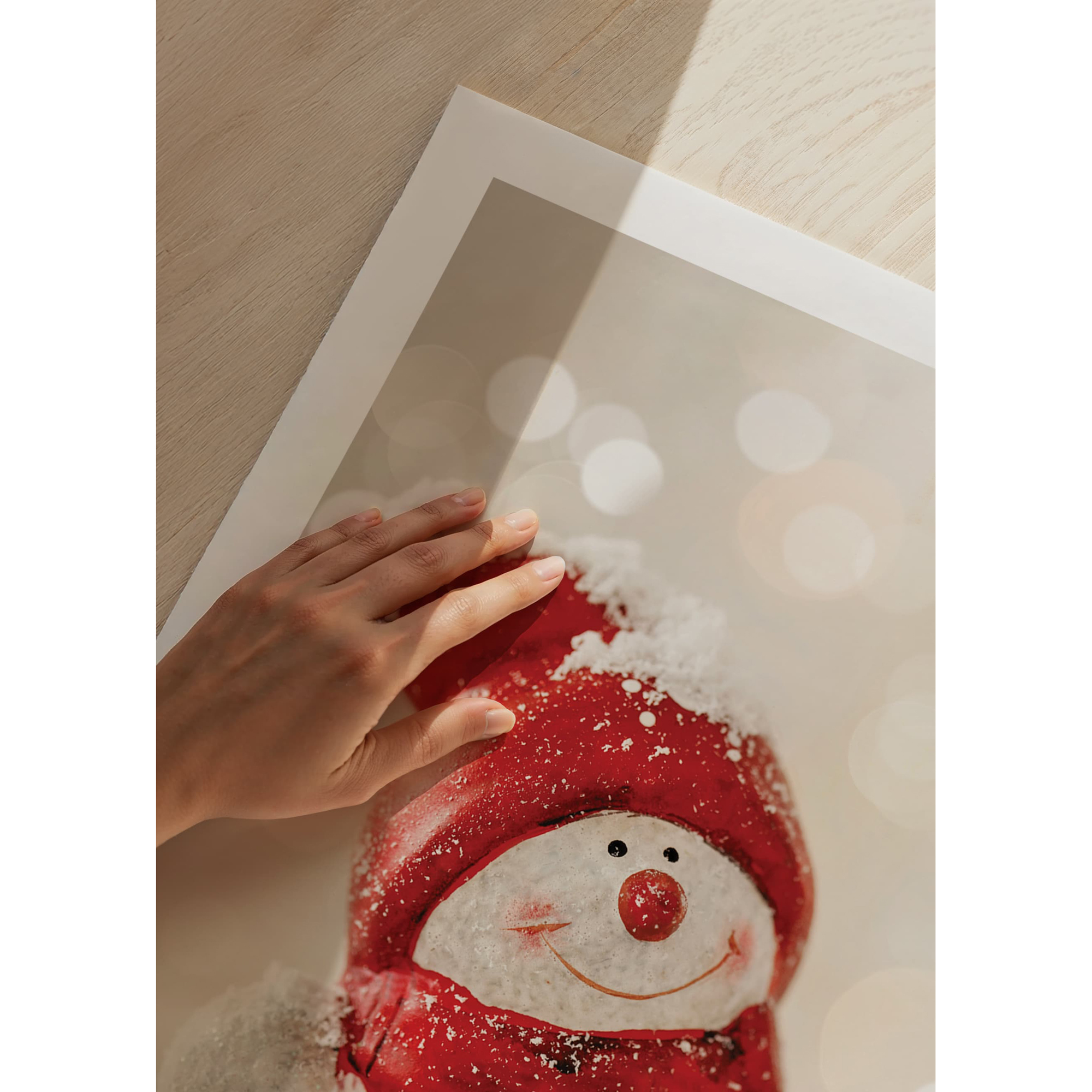 Poster Gallerix Snowman Decoration
