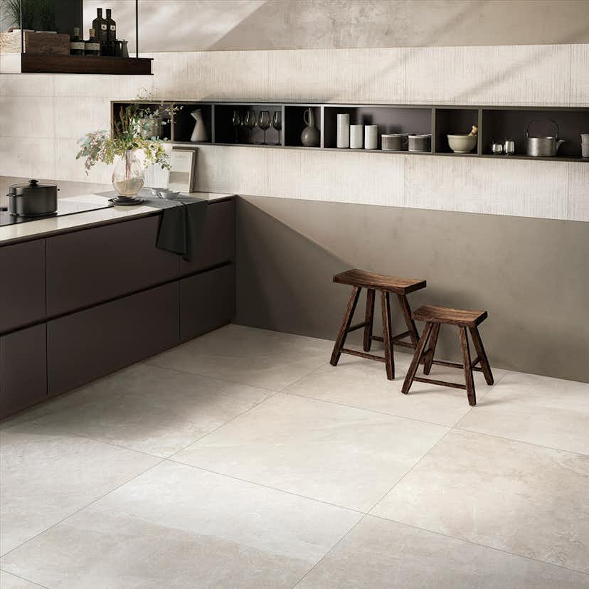 Klinker Lhådös Clash Light 60x60 cm