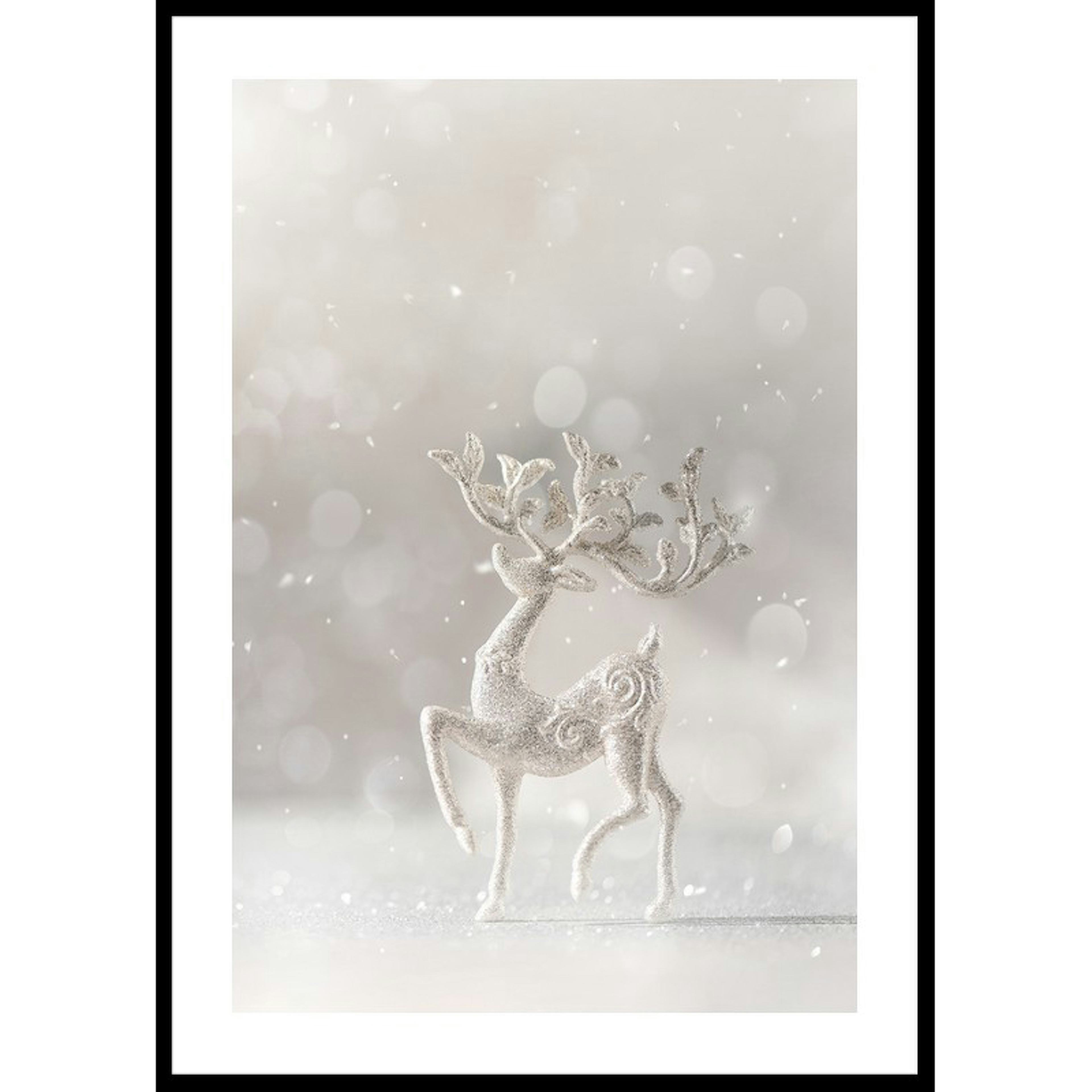 Poster Gallerix Winter Deer Decoration