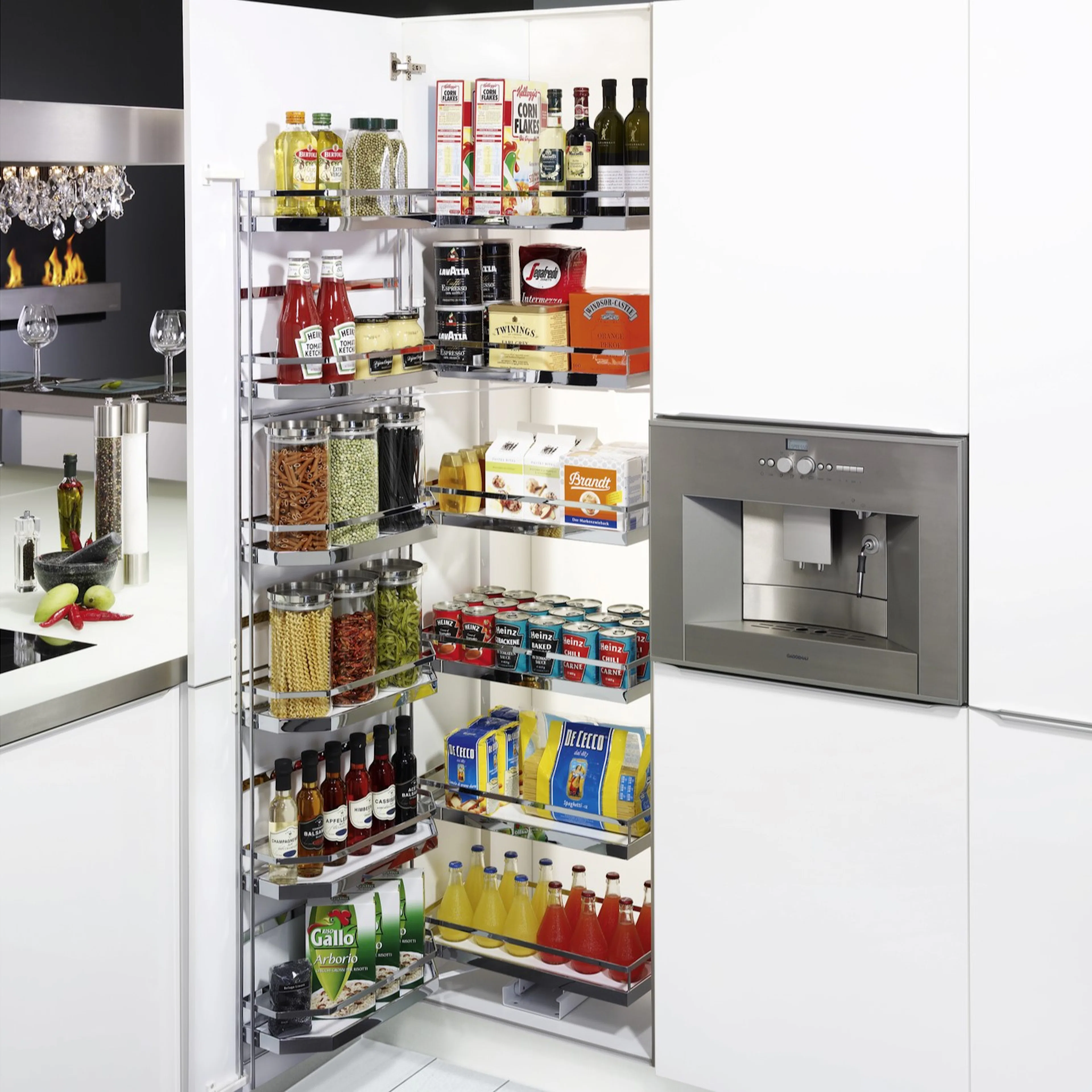 Högskåpsutdrag Theofils Kesseböhmer Tandem Arenaplus Style