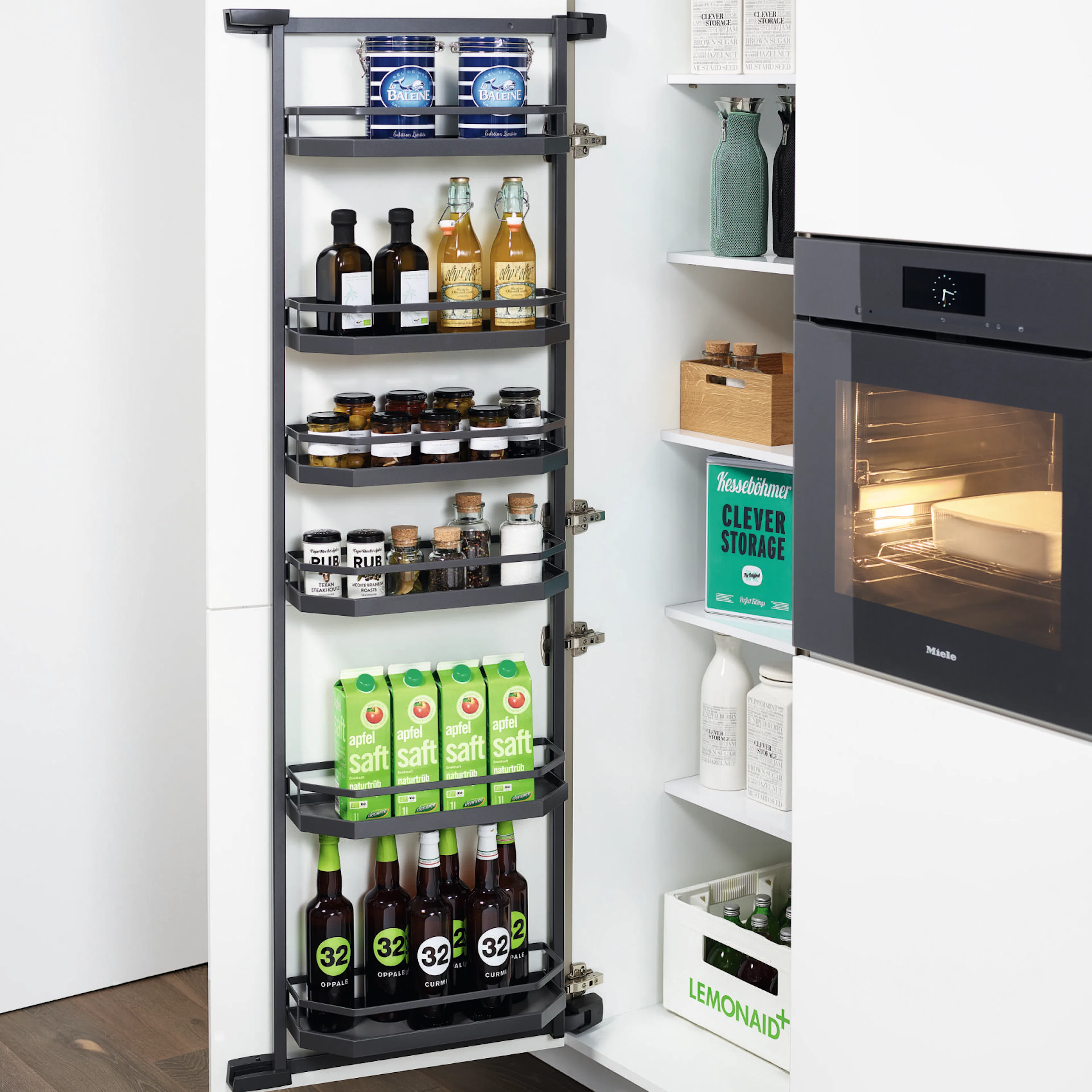 Dörrhylla Theofils Kesseböhmer Tandem Side Arena Style Antracit