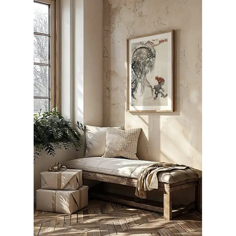 Poster Gallerix Julbocken By John Bauer