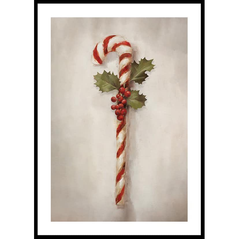 Poster Gallerix Christmas Candy Cane
