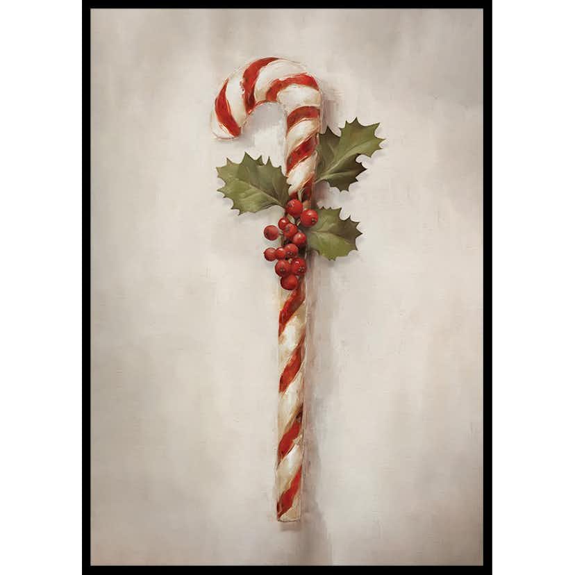 Poster Gallerix Christmas Candy Cane