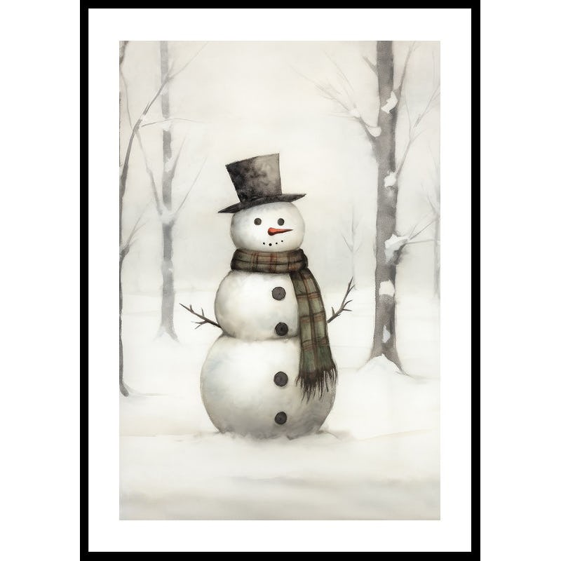 Poster Gallerix Winter Snowman