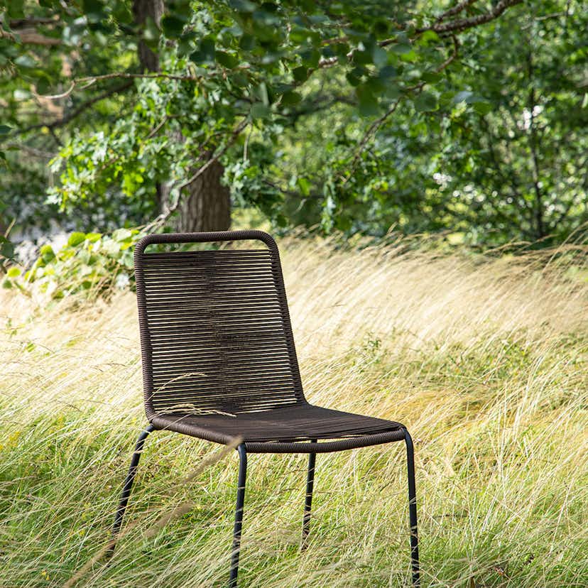 Trädgårdsstol Venture Home Lindos Svart