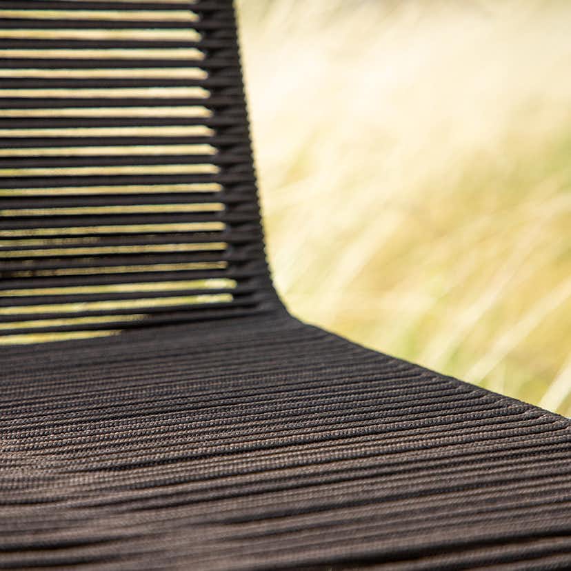 Trädgårdsstol Venture Home Lindos Svart