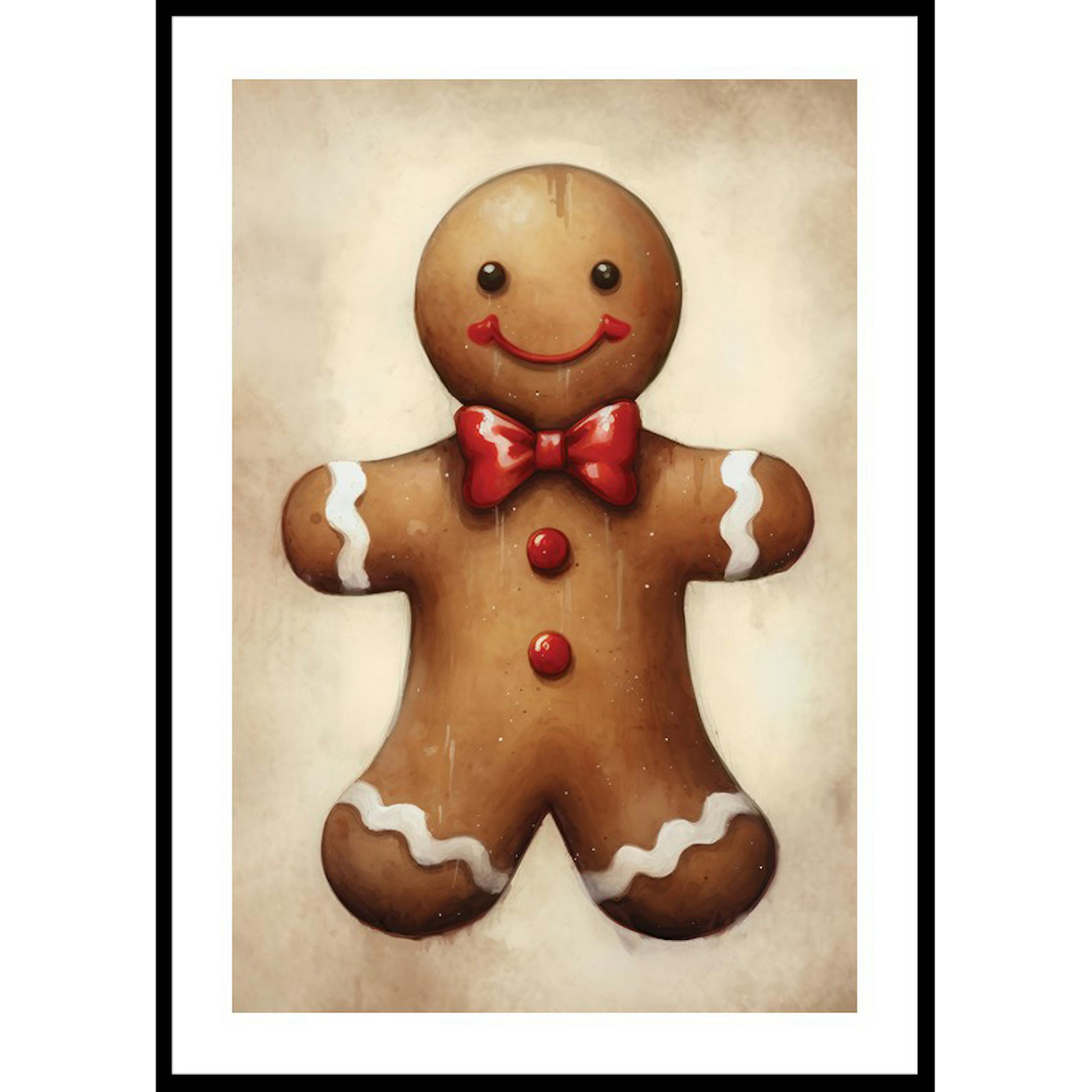 Poster Gallerix Happy Gingerbread Man