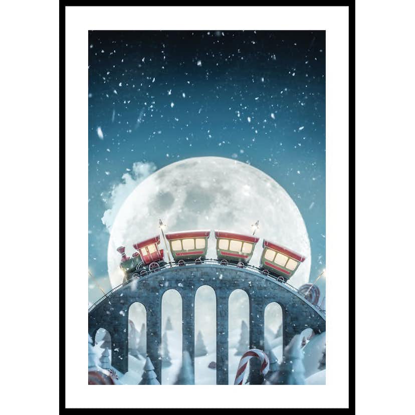 Poster Gallerix Candyland Train