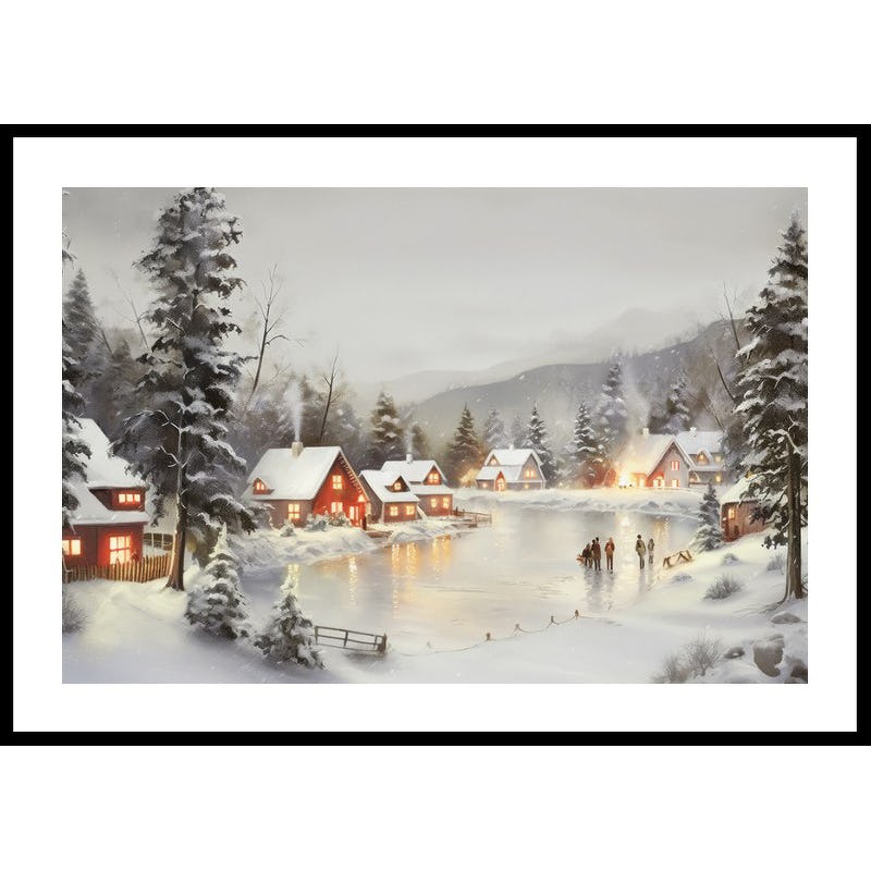 Poster Gallerix Winter Village No2