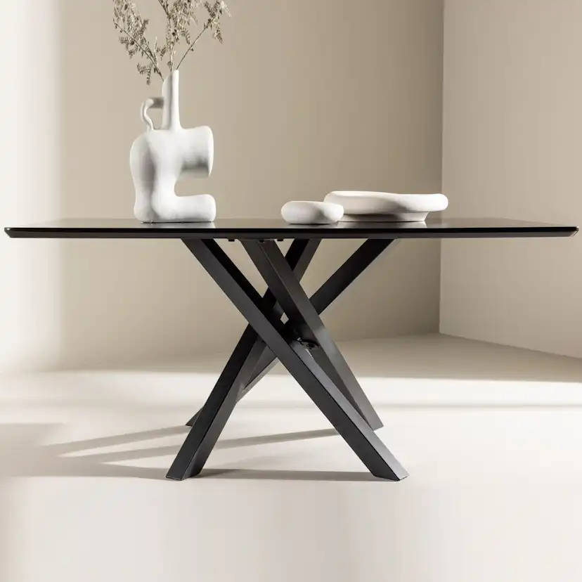 Soffbord Venture Home Piazza Svart Fyrkantigt Vardagsrumsbord