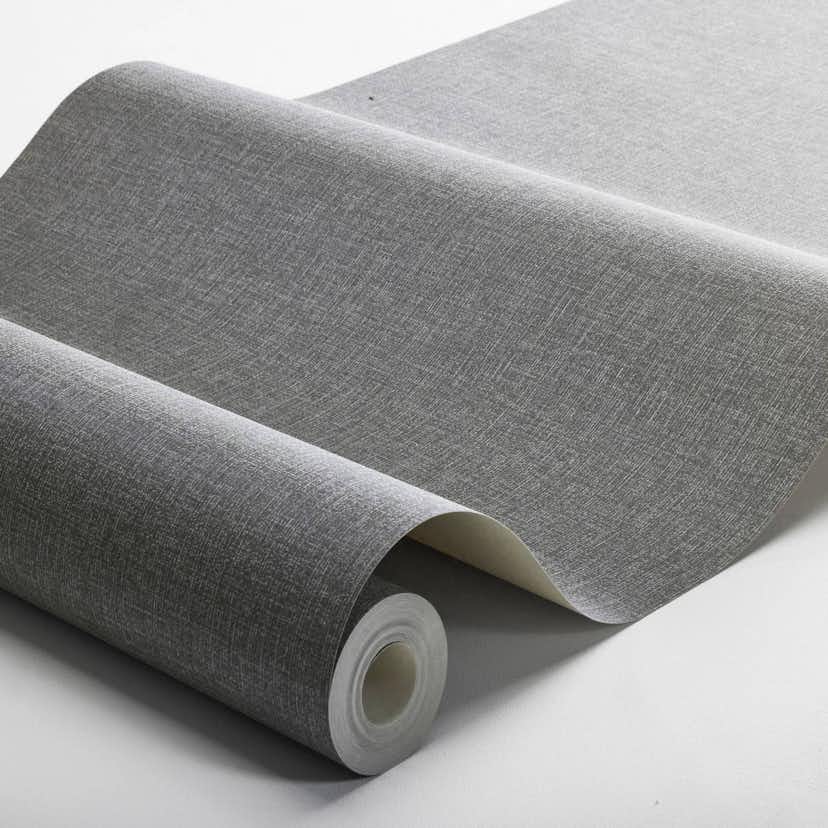 Tapet Boråstapeter Canvas Graphite 6119