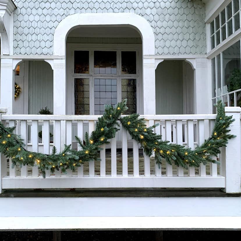 Grangirlang Star Trading Greyland i Grön, 300 cm