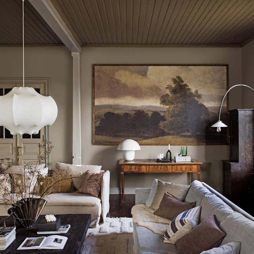 Tapet Boråstapeter Canvas Oyster 6123