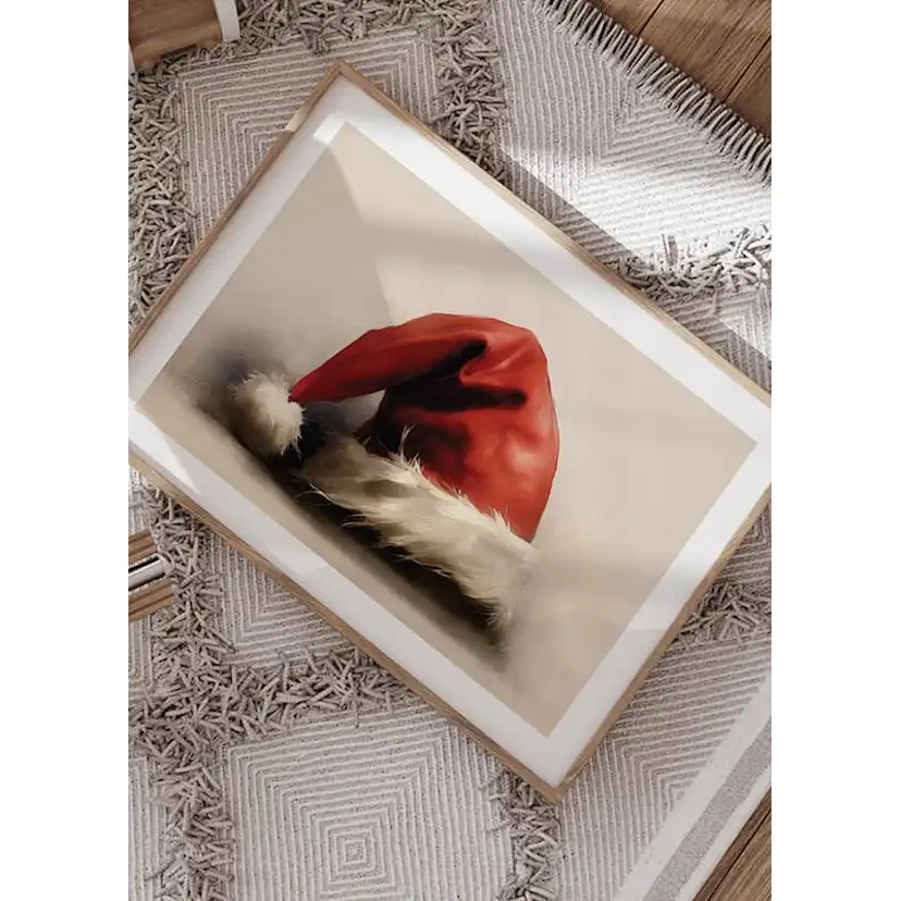Poster Gallerix Santas Christmas Hat