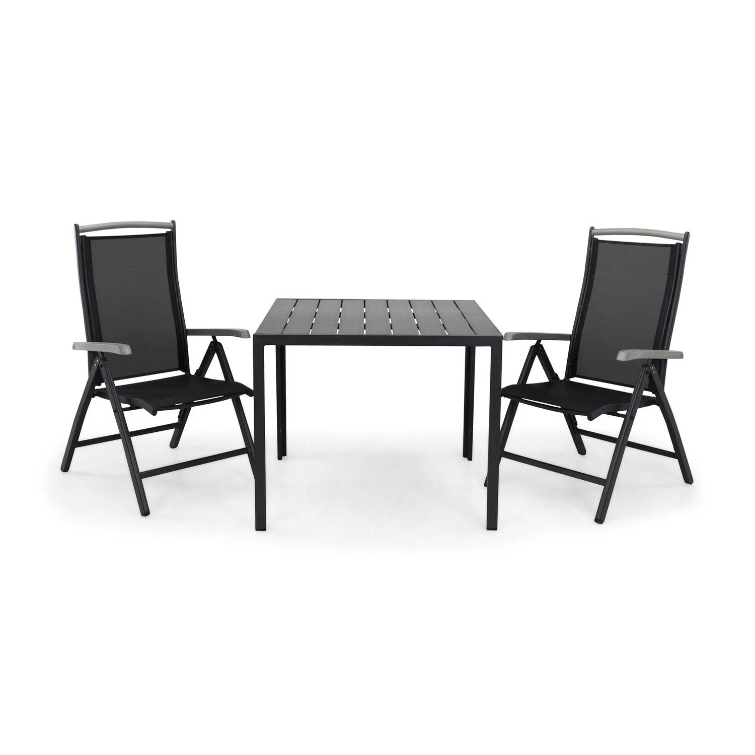 Matgrupp Comfort Garden Tunis Matgrupp Utomhus 90 med 2 Monaco Lyx Positionsstol