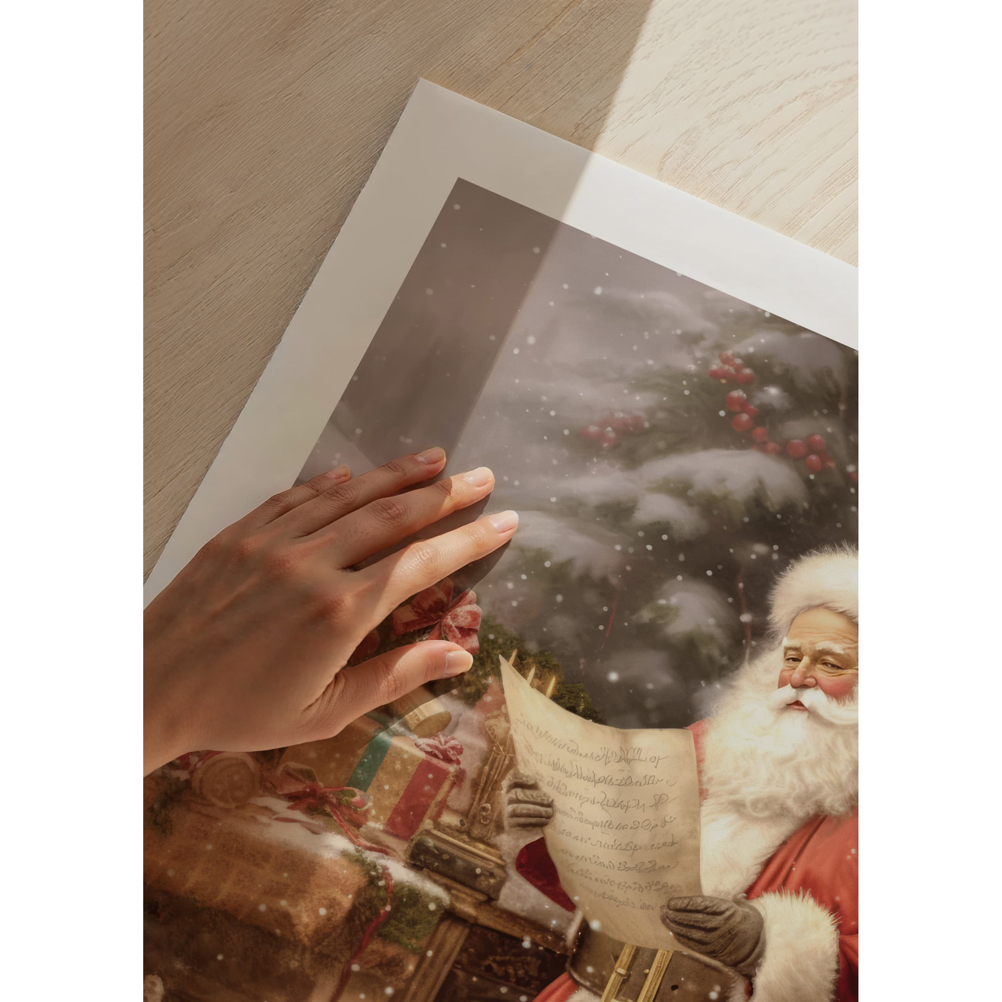 Poster Gallerix Santa Claus Wishlist